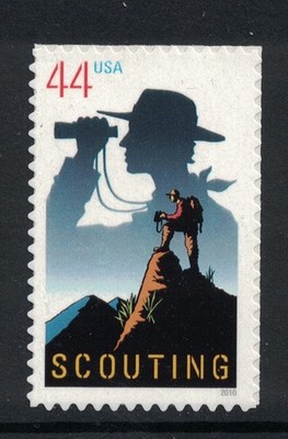 Scott 4472- Scouting, Boy Scouts- MNH (S/A) 44c 2010- unused mint stamp