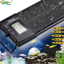 hygger Aquarium Light 12 20 24 30 36 48" Extendable Bracket Fish Tank Plant Lamp
