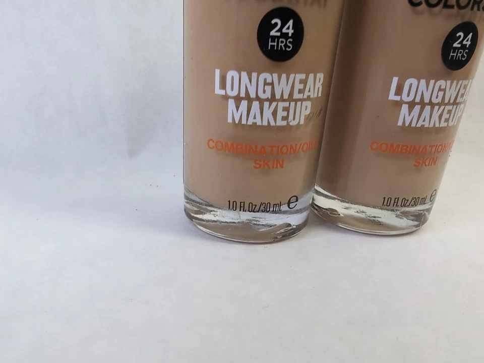 Lot of 2 Revlon Colorstay Makeup Foundation 395 Combination/Oily Skin Deep honey - Image 2 of 4
