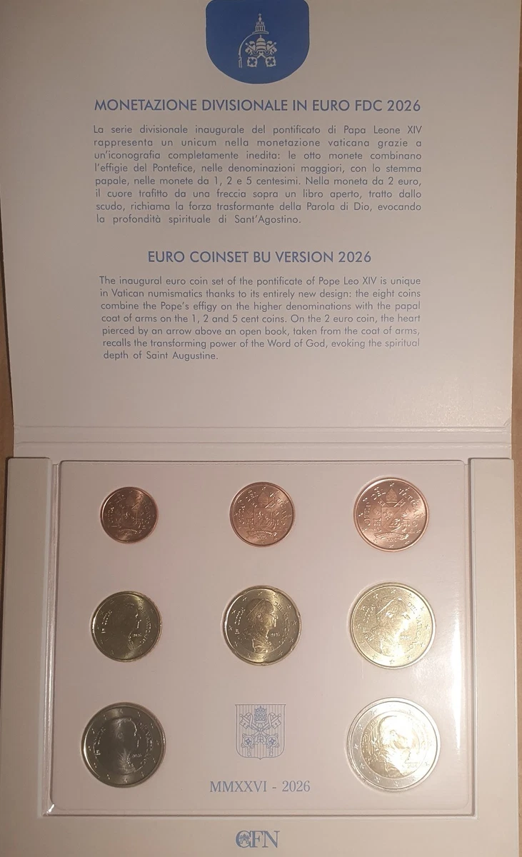 Vatican Euro Set Coins for sale | eBay