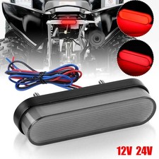 Led Motorcycle Tail Light Mini Rear Running Stop Brake Bright Dirt Bike Atv 12v