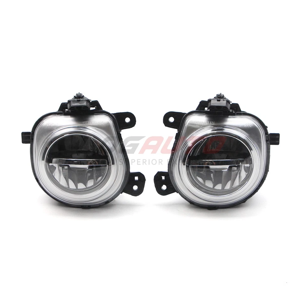 Для BMW X1 X3 X4 X5 X6 светодиодная противотуманная фара Передний фонарь дальнего света Комплект противотуманных фар Прозрачные линзы - Изображение 2 из 4