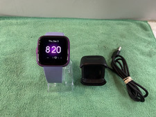 Fitbit Versa Lite Edition Fitness Smartwatch Activity Tracker - Mulberry