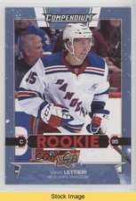 2017-18 Upper Deck Compendium Rookies Blue Vinni Lettieri #841 READ 5kw