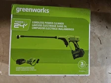 Greenworks PC24B410 24V 600 PSI Battery Pressure Washer w/ 4Ah USB Batt & Char