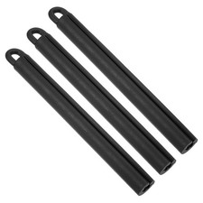3Pcs Pool Cue Hanger 7.5" Snooker Billiard Table Cue Stick Rod Sleeve, Black