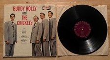 33 12" LP BUDDY HOLLY AND THE CRICKETS OH BOY! ON CORAL 1st LABEL
