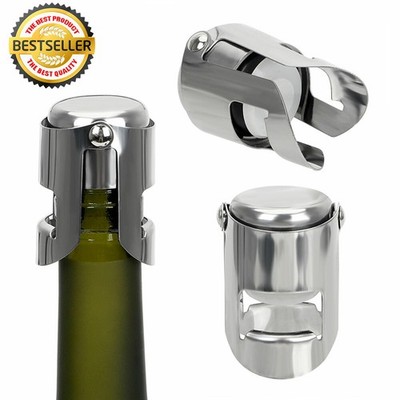 Reusable Sealer Wine Plug Champagne Stopper Sparkling  Stainless Stee
