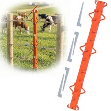 Woven Wire Fence Stretcher Bar 4FT   Heavy Duty Q235 Steel Fence Puller Tool f
