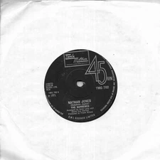 The Supremes Nathan Jones UK 45 7" single +Happy (Is Bumpy Road)
