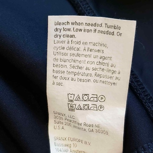Túnica cuello alto Spanx Air Essentials negra talla 1X pulóver suave elástico - Imagen 7 de 9