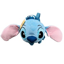Disney Stitch Plush Backpack Kids Blue Pink Floppy Ears NWT Ohana Kawaii