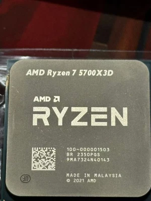 AMD Ryzen 7 5700X3D R7 CPU Socket AM4 Zen 3 96MB L3 Desktop CPU Processor