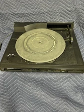 Vintage KENWOOD KD-66F Turntable Direct Drive Full Automatic untested Used