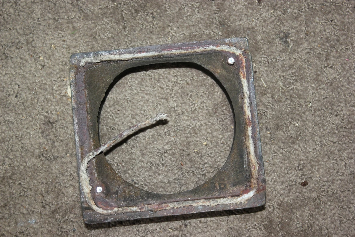 Jøtul Jotul 118 Wood stove Green enamel exhaust block off panel | eBay