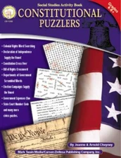 Constitutional Puzzlers, Grades 4 - 8 by Jeanne Cheyney;  Arnold Cheyney