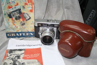 クラッシックカメラ　Graflex Graphic35 ジャンク GRAFLEX GRAPHIC 35 ELECTRIC CAMERA with 50mm F1.9 RODENSTOCK
