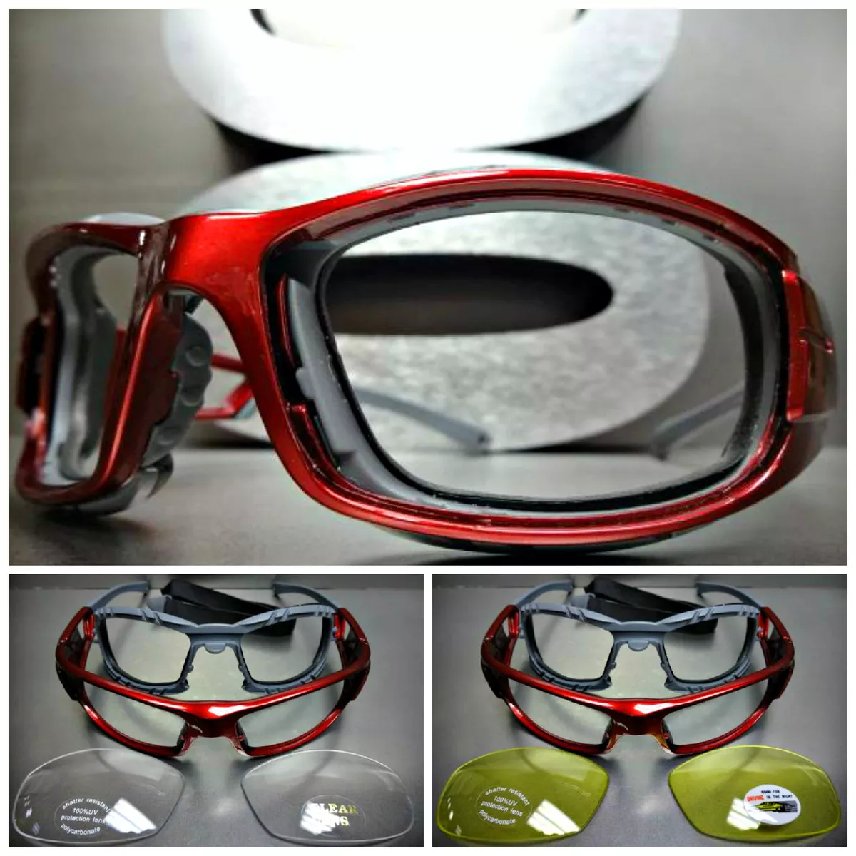 Prescription racquetball sale glasses
