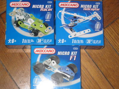 MECCANO MICRO KIT 1701 different models / verschiedene Modelle / MULTIMODELS