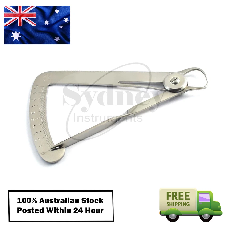 Dental Iwanson Spring Action Caliper Gauge Orthodontic Lab Instruments  - image 2 of 3