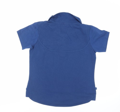 LA Gear Womens Blue Polyester Basic Polo Size 18 Collared - Logo - Picture 2 of 10