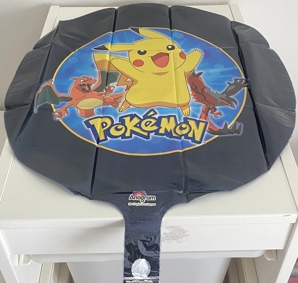 Pokemon Pikachu Balões Foil Infláveis Decorações de Festa Charizard Lote De 3 - Imagem 3 de 4