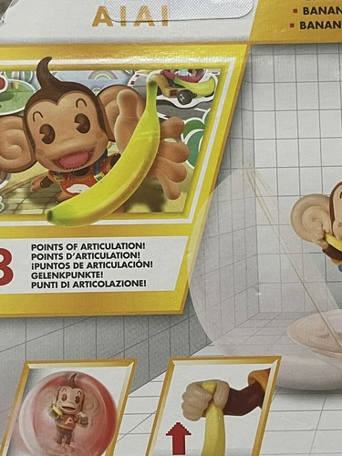 Super Monkey Ball Action Figure 2023 Jakks Pacific Sealed AIAI - Picture 7 of 11