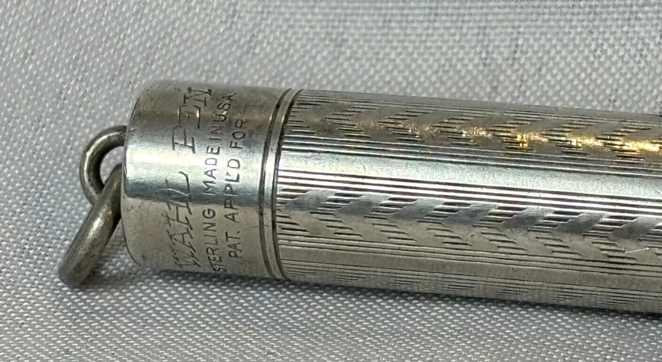 Pluma Estilográfica Wahl De Colección FOB Plata de Ley S & B 14K Nuevo en Caja Foto 2 de 4