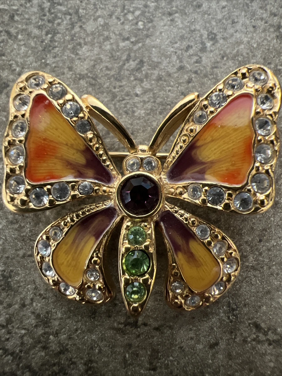 Joan rivers butterfly brooch deals