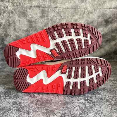 Nike Air Max 90 Golf Sail Dark Beetroot Fusion Red CU9978 105