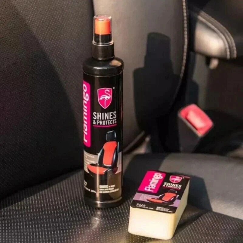 FLAMINGO LEATHER CLEANER & CONDITIONER 250ML CAR INTERIOR SAFE NO HARSH SOLVENTS - image 3 of 4