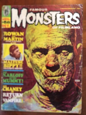 Famous Monsters of Filmland (October 1969, No. 58) Special Mummy