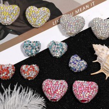 5pc Ample Cœur Perles en Vrac pour DIY Porte-Clé Beadable Stylos Artisanat Décor