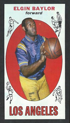 1969-70 Topps #35 ELGIN BAYLOR Los Angeles Lakers HIGH GRADE