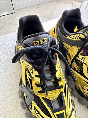 Size 8 - Balenciaga Track.2 Sneaker Yellow Purple for sale online