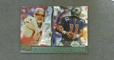 1993 Pro Set College Connections #10 Drew Bledsoe / Mark Rypien