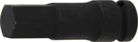 "Kraft-Bit-Einsatz - Antrieb Innenvierkant 12,5 Mm (1/2\") - Innensechskant 19 Mm"