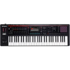 Roland Fantom-06 61-Key Synthesizer Workstation Keyboard, Black