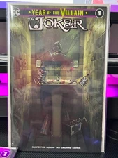 The Joker Year of the Villain #1 Bosslogic Planet Awesome Cover A Variant DC 9.6