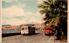 Tarjeta postal PC4463 Turquía Izmir Smyrna Kordon Boyu Drive City Bus Truck