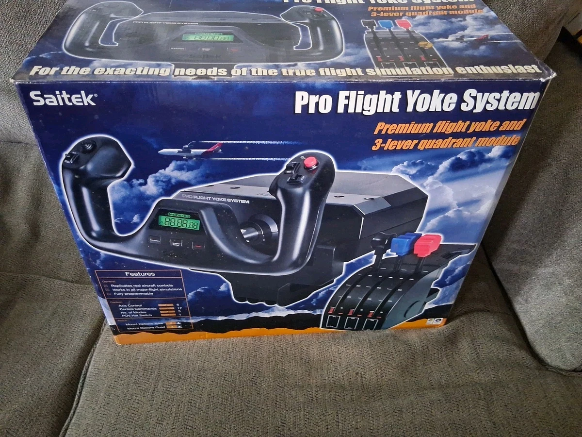Saitek Video Game Flight Yokes for sale | eBay