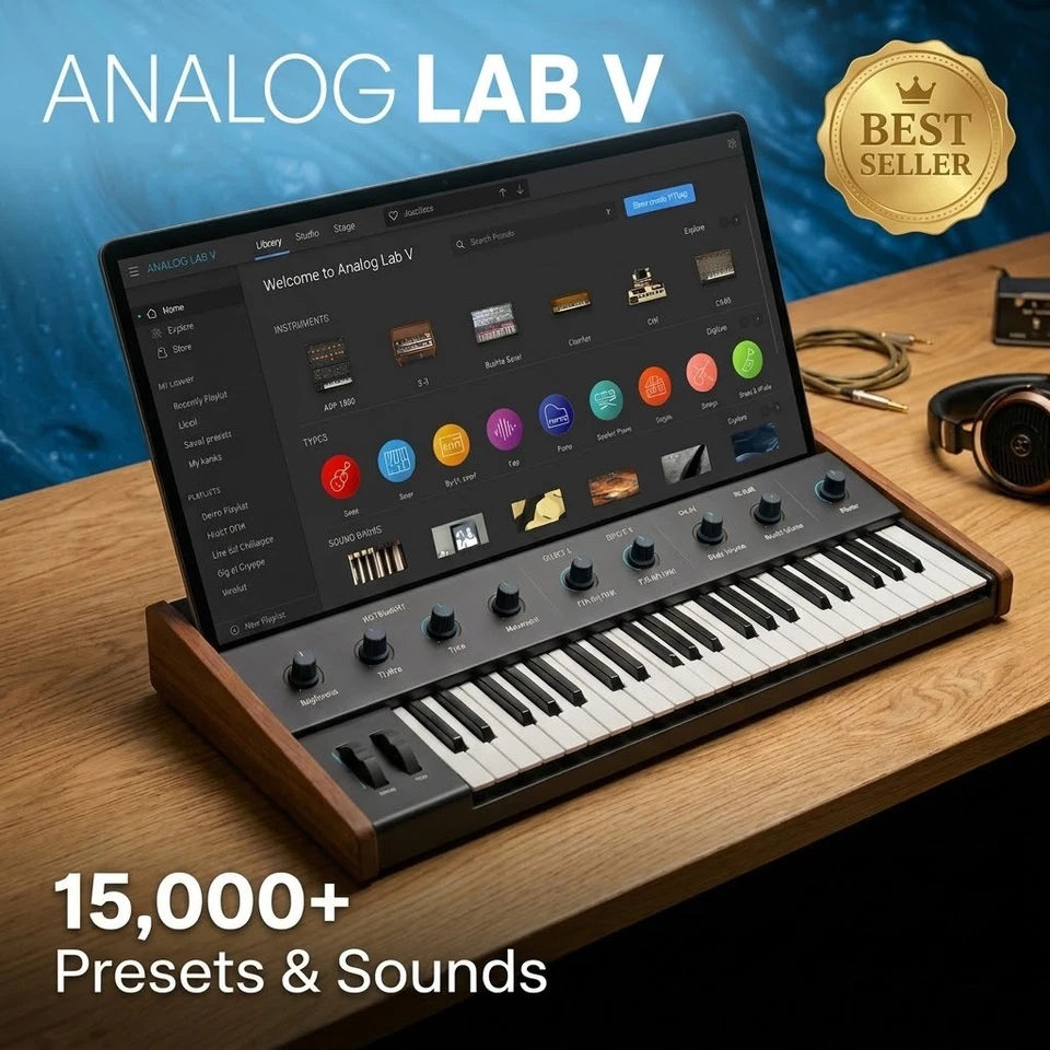 Arturia Analog Lab VST 15.000+ Presets & Sounds - Bild 1 von 1