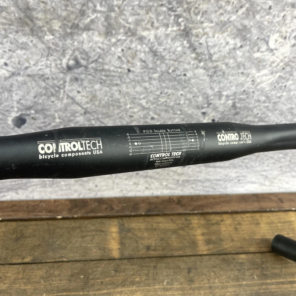 Control Tech Road Bike Drop Handlebar 31.8mm 420mm Double Butted ControlTech - Image 2 of 4