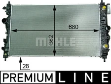 Mahle Premium Line Radiator OEM Quality [CR2117000P] US
