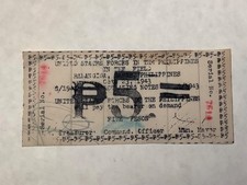 1943 US Philippines 5 Pesos Balangiga , Samar WWII Emergency Note