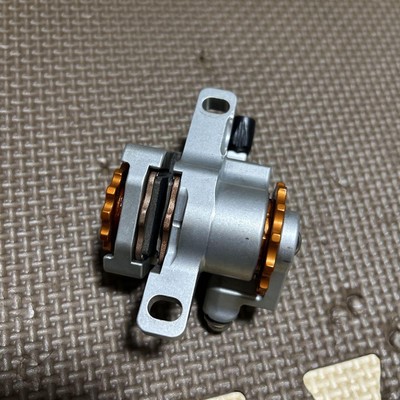 Paul Klamper Silver/Orange Disc Brake | eBay