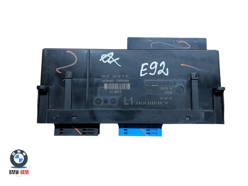 BMW 3ER E92 KAROSSERIE STEUERGERÄT UNIT ECU 9160186