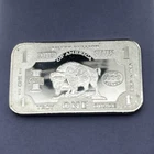 United States Buffalo Bar 1 Troy oz .999  Fine Silver