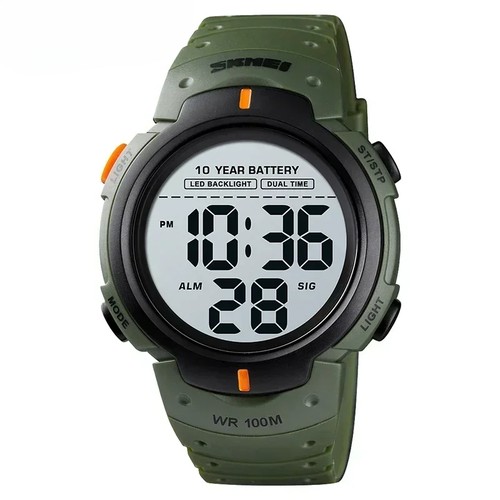 Reloj Pulsera Hombre Digital 100M Impermeable Hombre Deporte Fitness Relojes Nuevo - Imagen 13 de 16
