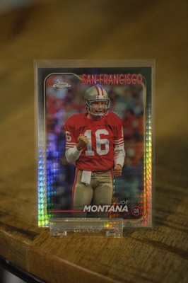 2024 Topps Chrome - #177 Joe Montana X-Fractor - San Francisco 49ers